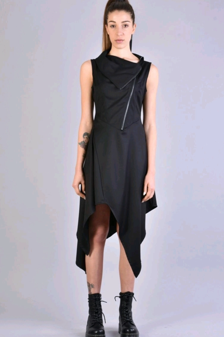 ABITO Fresco Lana & Tulle Nero
