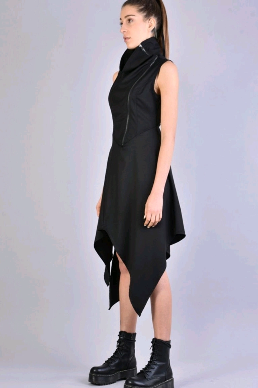 ABITO Fresco Lana & Tulle Nero